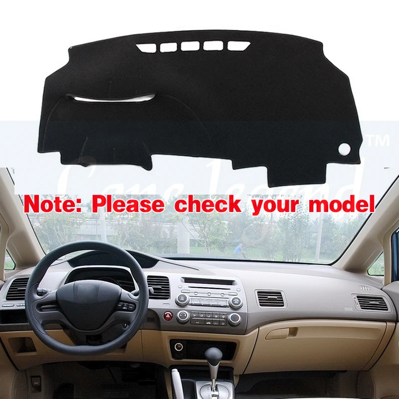 For Honda Civic 8 2006~2011 Anti-Slip Mat Dashboard Cover Pad Sunshade Dashmat Protect Carpet Accessories FB FK FA FD 2007 2008