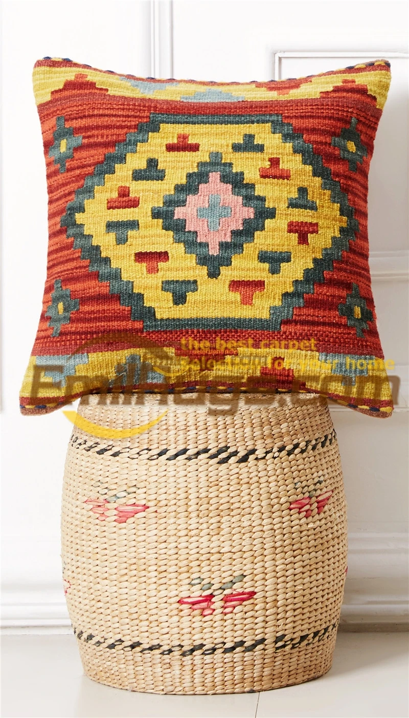 

decorative pillows 45cmx45cm Kilim Diy Fashion Wool Fancy Couch Throw Interior Decoration