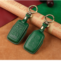 Handmade Leather Car Key Case Cover for Land Rover Range Rover Sport A9 Discovery 2 3 4 Sport For Jaguar XF A8 A9 X8 XE XF XFL