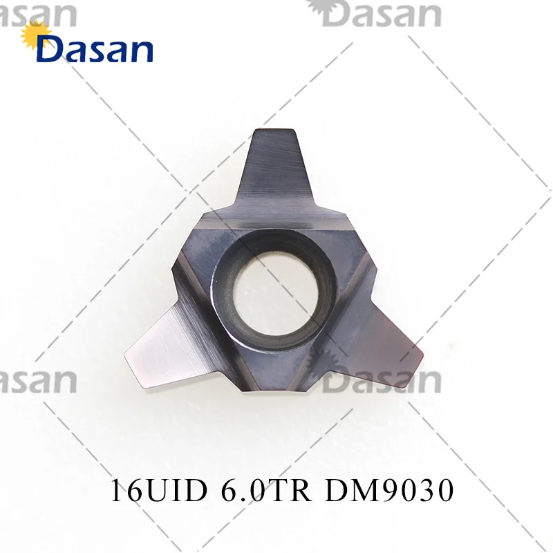 10PCS 16UID GER 4.0TR  5TR 6 TR 5ACME 11UID 2.0TR 3.0TR 4TR Carbide Threading Inserts Original U Thread Blade Lathe Cutter Tool