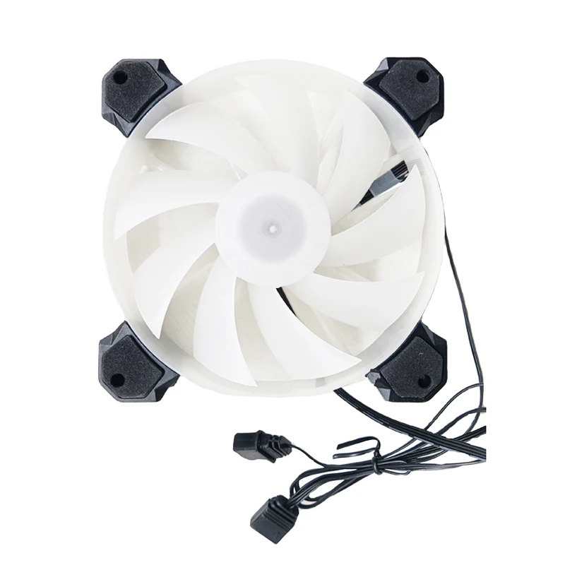 12cm AURA RGB 5V PWM 4PIN  pouzdro fanoušek skromný PC radiátor CPU chladič ARGB synch s základní deska ventilátory