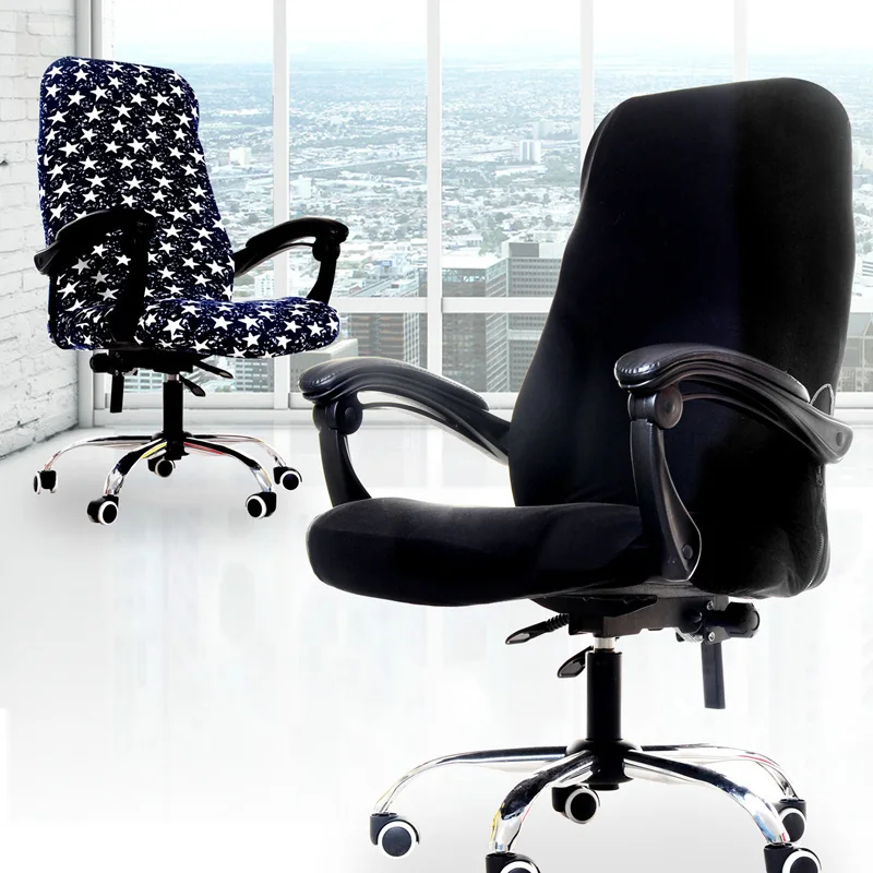 Modern Office Computer Chair Cover Dustproof Seat Cover For Studio Office Chair Stretch Elastic Computer Gaming Chair Cover