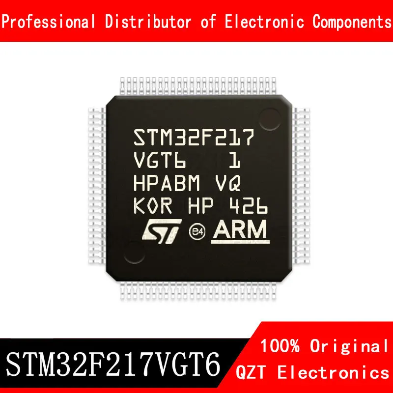 

5pcs/lot new original STM32F217VGT6 STM32F217 LQFP100 microcontroller MCU In Stock