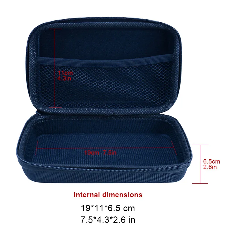 UNI-T Multimeter Storage Bag Toolkit Pouch Tool Bag 20*12*7cm EVA Durable Waterproof Shockproof Soft Case  Handheld Tool Bag