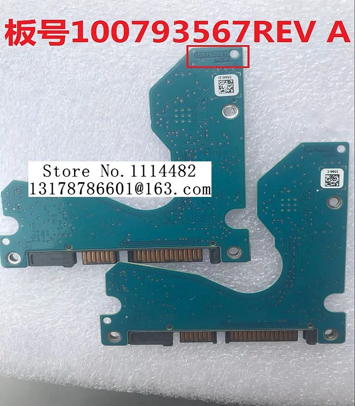 

100793567 REV A HDD PCB logic board 100793567 REV A for WD SATA hard drive repair data recovery 100793567 REV A