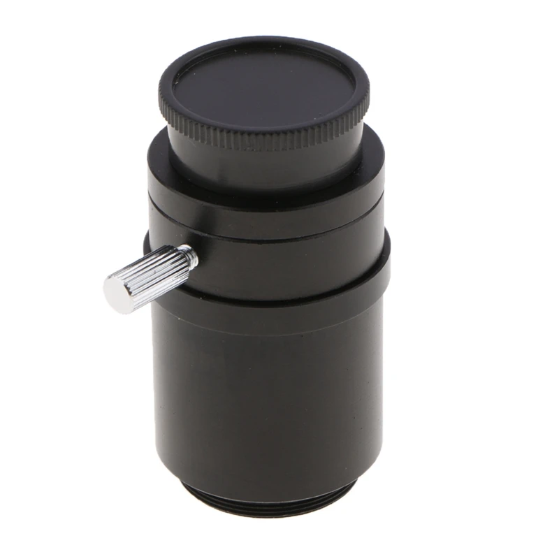 Adaptador de cámara de microscopio estéreo, 1 adaptador de montaje en C para microscopio estéreo Trinocular, cámara Digital CCD USB, accesorios CTV