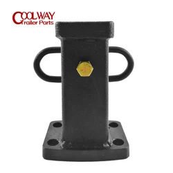 2 ''Adapter rury odbiornika zaczepu śruba na hak holowniczy części do przyczep akcesoria do przyczep kempingowych