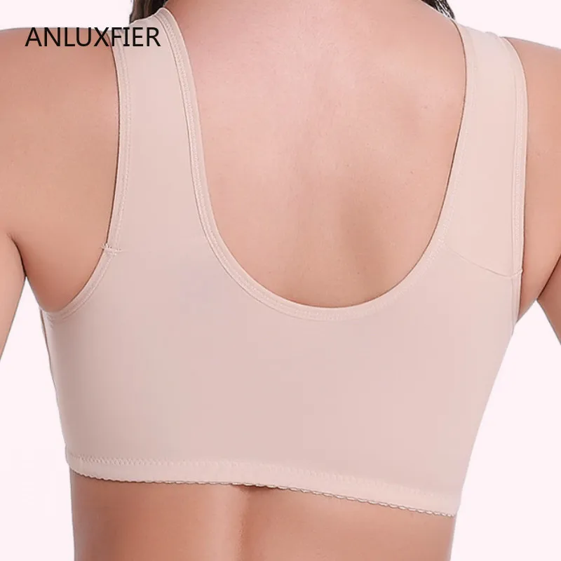 H9696 Artificial Breast Bra After Breast Cancer Surgery Special Front Button No Steel Ring Bras Underwear Mastectomy Lingerie