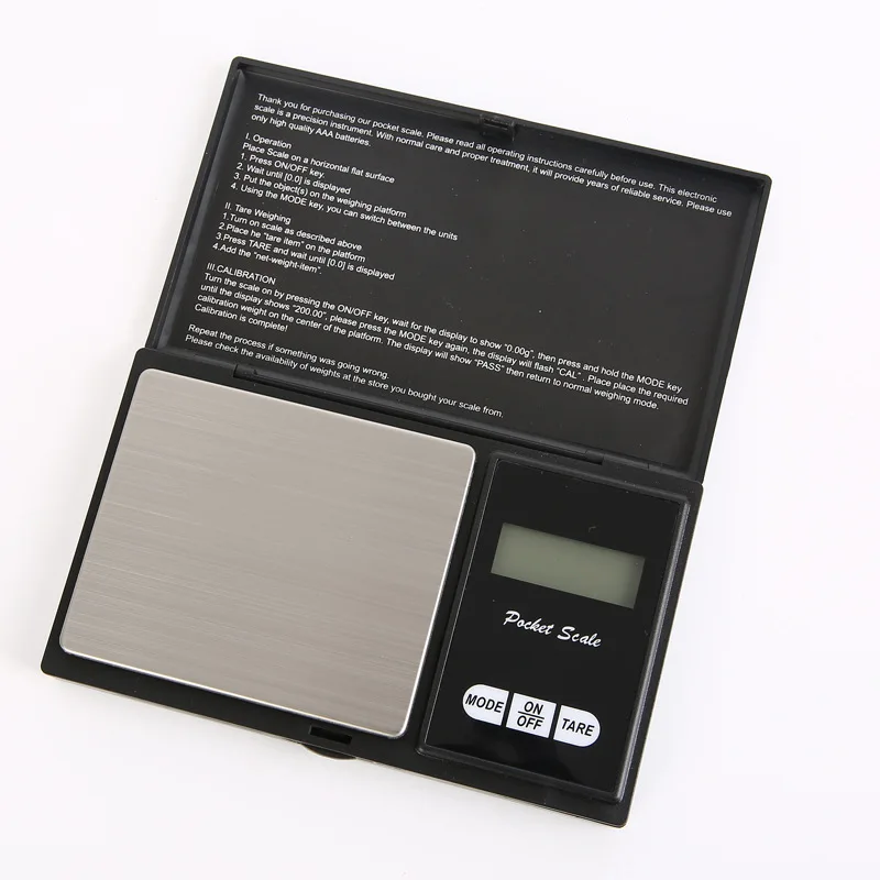 Electronic Precision Scales Milligrams Stainless Steel Digital Balance Weight Scale Feinwaage Portable Jewelry Scales Accurate