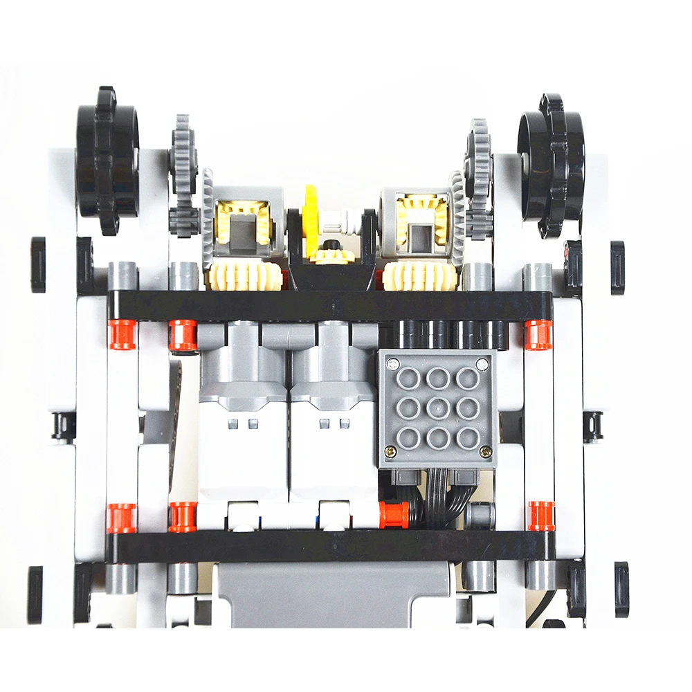 MOC Building Blocks Technical 42006 full RC MOD Undercarriage With Transverse Subtractor compatible with Lego for Kids Boys Toy