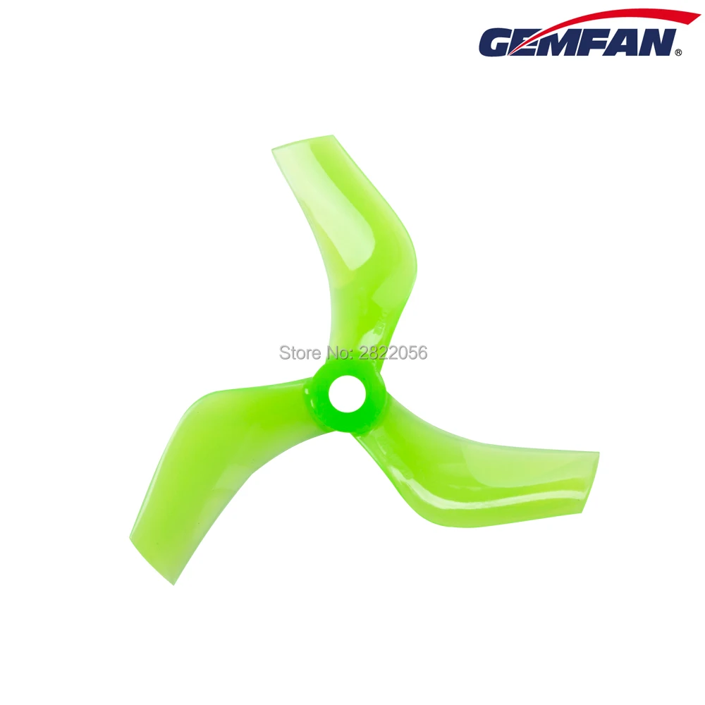 2 pairs Gemfan 75mm Ducted Props PC 3-Blade Propeller CW CCW 5mm for 1408-1808 Motor Cinewhoop RC FPV Racing Drone