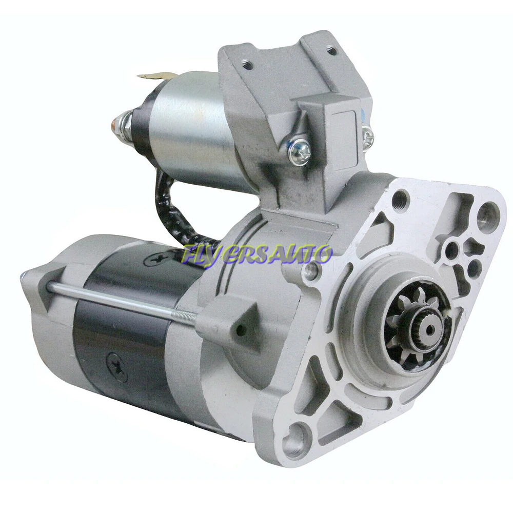 NEW STARTER M2T64271 M2T64272 M3T52071 ME017001 ME017004 FOR MISTUBISHI 4D30 4D31 4D32 ENGINE FLYERSAUTO FORKLIFT PARTS