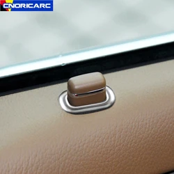 Stainless Steel Car Door Lifting Pin Cover Trim For Mercedes Benz S Class W221 2008-2013 Bolt Circle Interior Accessories