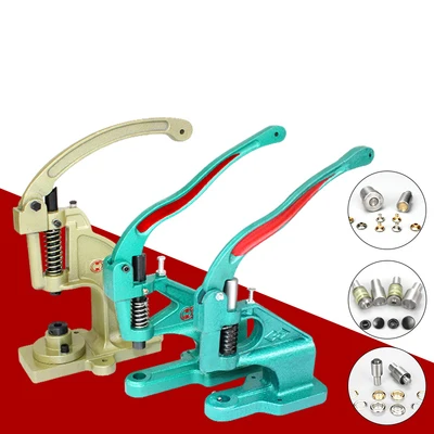 1PC eyelet setter hand press machine Manual Rivet Setter metal studs setter machine heavy duty machine without dies