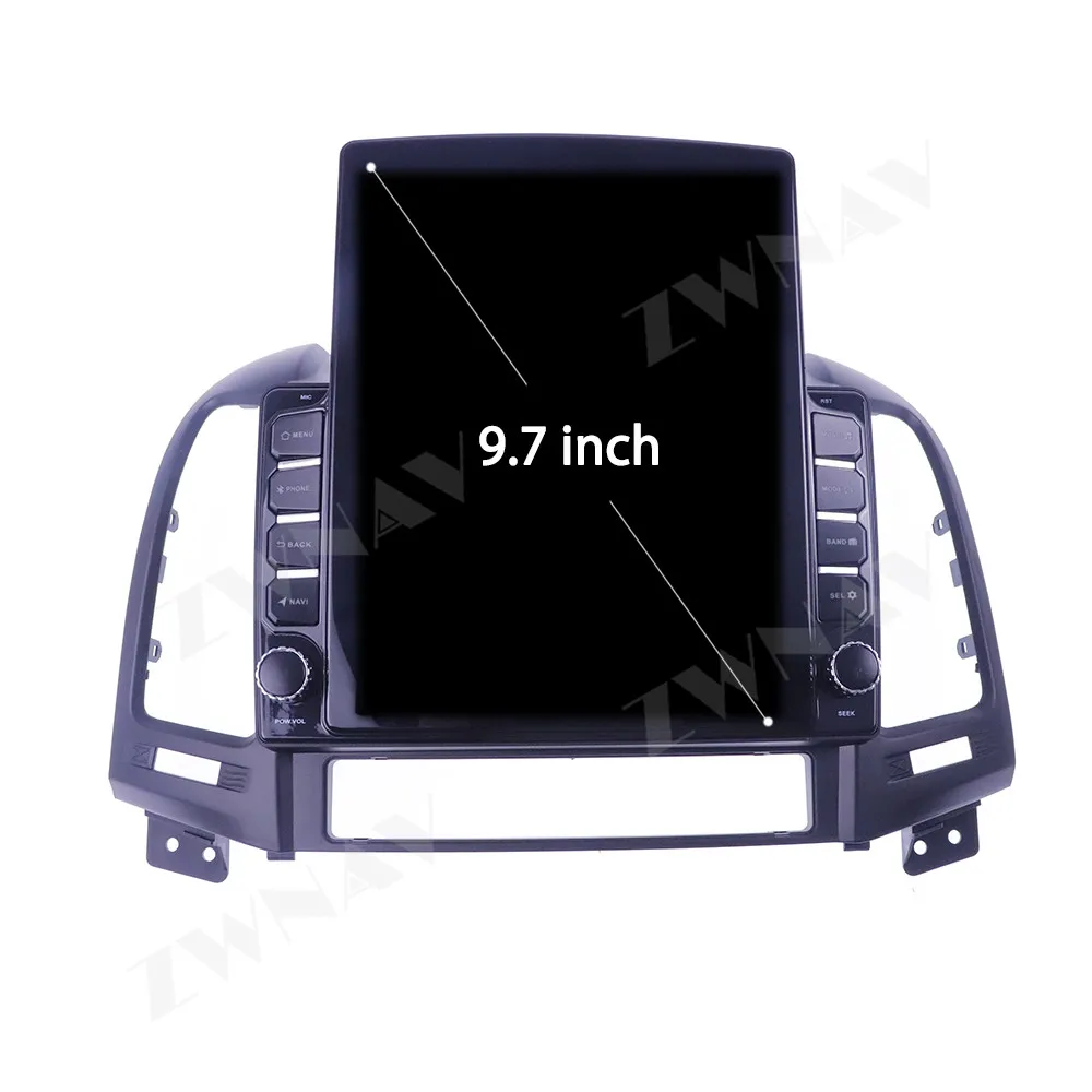 Touch Screen For Hyundai Santa FEIX45 IPS GPS Navigtion Android 10 4+64G Car DVD Player Auto Radio Multimedia Head Unit