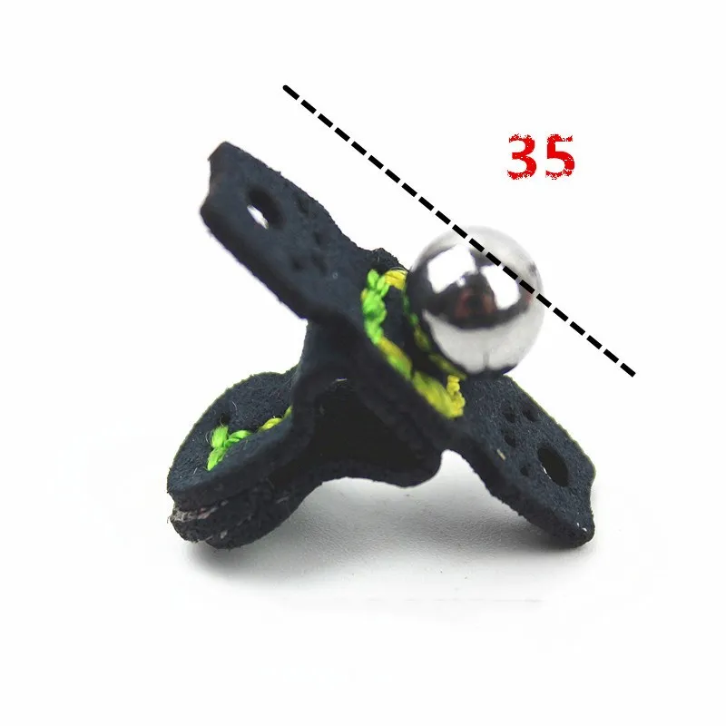 

1pcs / T-shaped flat round slingshot bag strong magnetic steel ball sucking slingshot accessories outdoor hunting shooting use