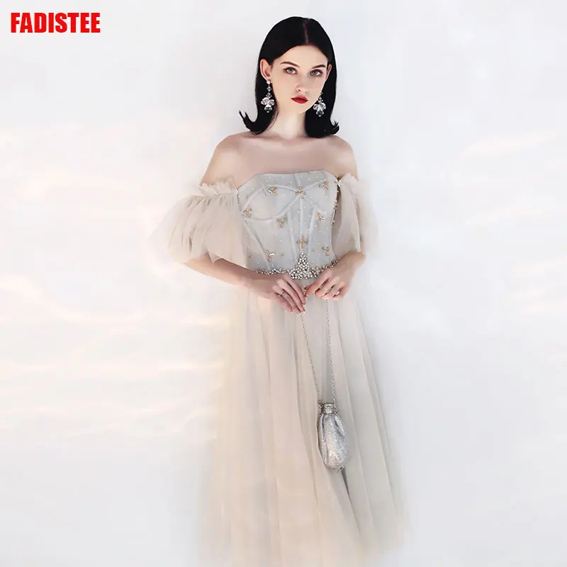 

Autumn New Arrival Prom Party Dresses Vestido De Noiva Sereia Gown Robe De Soiree Evening Sexy Pleat Major Beading Short Dress