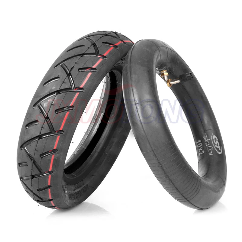 CST 10 Inch Electric Skateboard Tire 10x2.5 for Electric scooter Skate Board 10x2.50 inflatable wheel Tyre outer tire