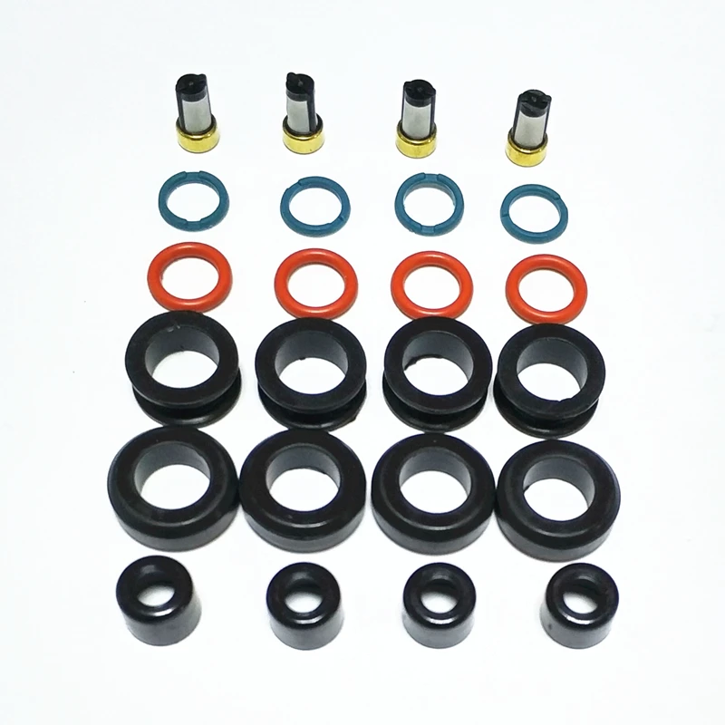 

4 sets fuel injector repair kit For Toyota 2006-2014 Yaris 1.5L 23250-21040 23209-21040(AY-RK112)