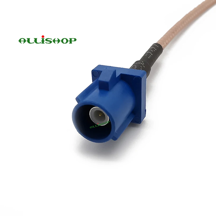 15CM/20CM/30CM/1M Fakra C Plug Adapter to SMA Male GPS Antenna Fakra Extension RG316 Cable for VW for Seat for Benz for Ford