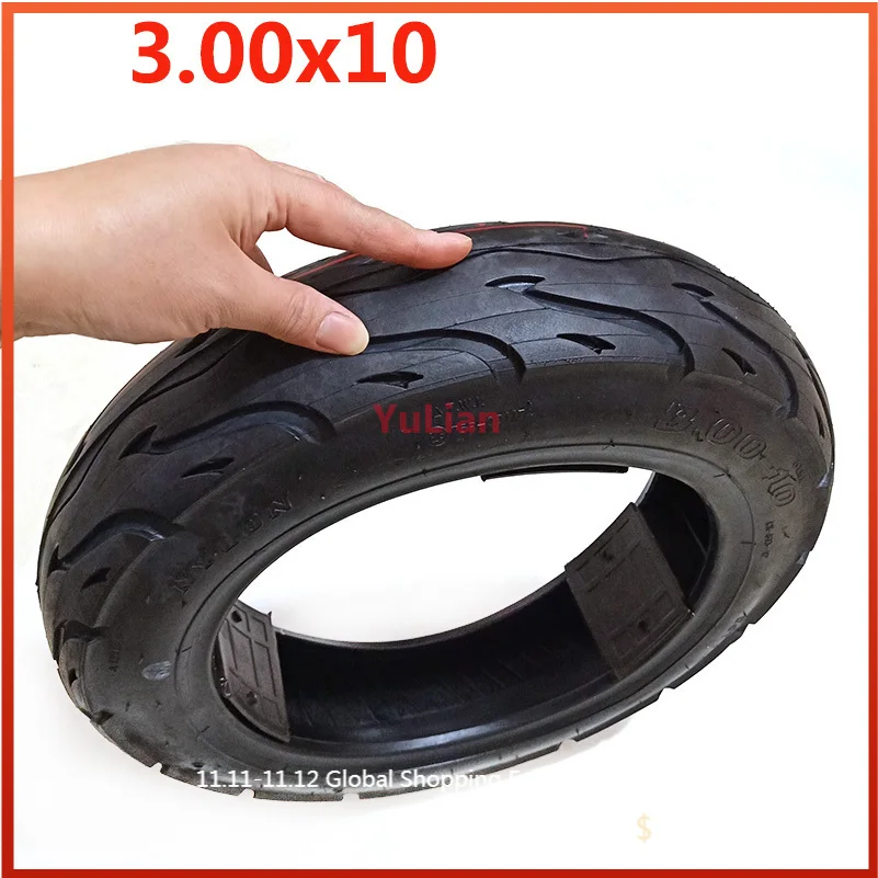 3.00-10 / 14x3.2 fits Electric vehicle Electric Scooters e-Bike 14*3.2 300-10 Explosion-proof 14 inch Vacuum Tubeless Tire