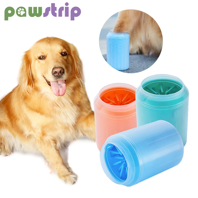 

Dog Paw Cleaner Cup Soft Silicone Pet Foot Washing Cup Portable Outdoor Quickly Wash Pet Paw Cleaning Bucket Dog Accessories