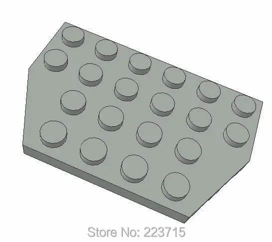 

*Plate 4x6 without corner*10pcs DIY enlighten block brick part No.32059 Compatible With Other Assembles Particles