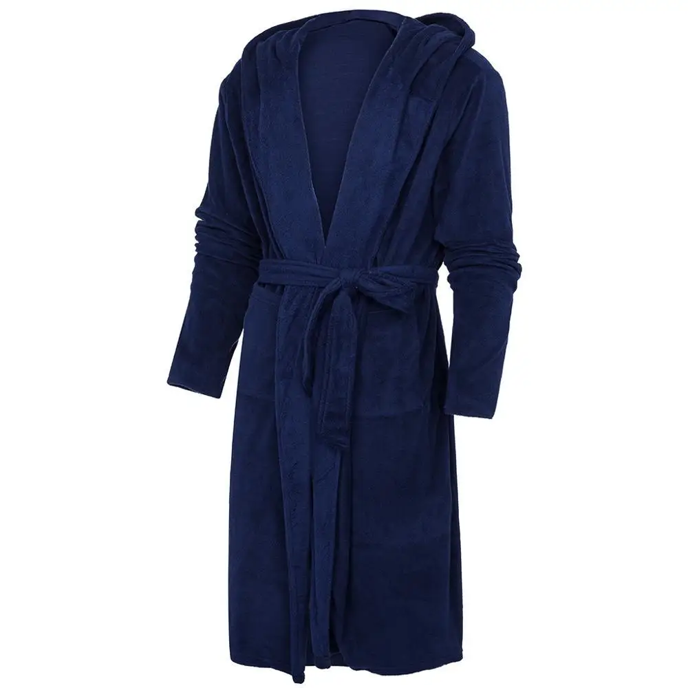 Pregnant Women Bathrobe Maternity Thermal Flannel Long Pajamas Sexy Fur Nightdress Warm Kimono Dressing Gown Home Clothes