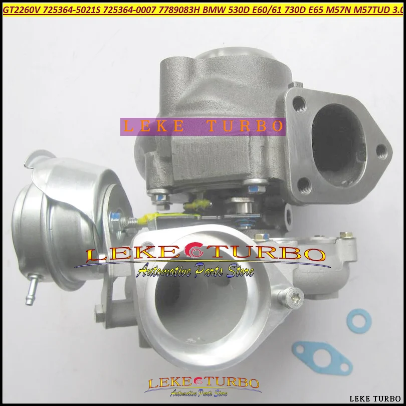 

Турбина GT2260V 725364 725364-5018S 725364-0021 7789083J 7789083L09 11657789083E для BMW 530D E60 E61 730D E65 M57N 3.0L