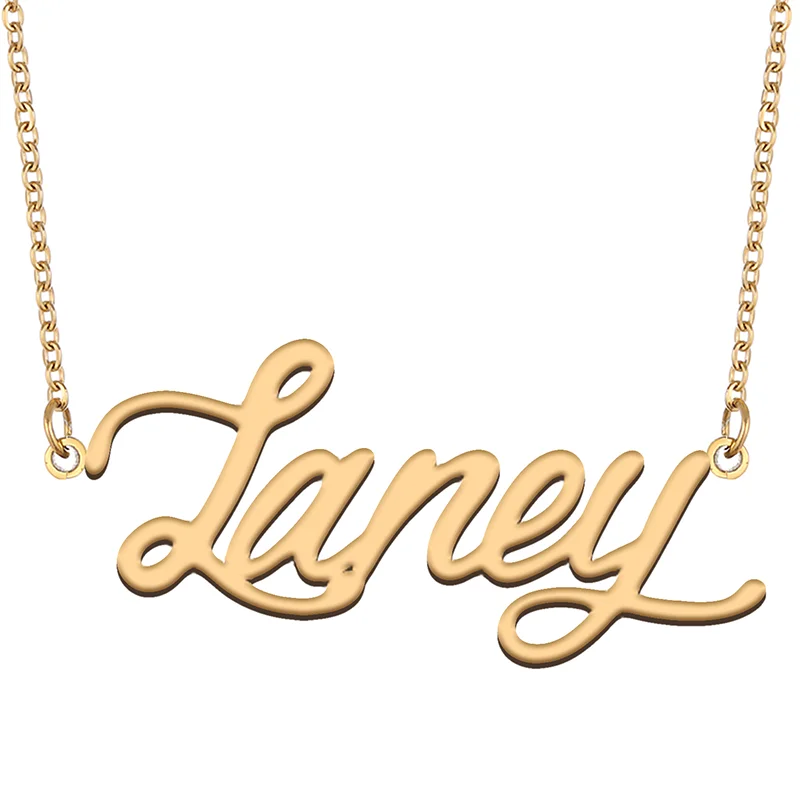 

Necklace with Name Laney for His Her Family Member Best Friend Birthday Gifts on Christmas Mother Day Valentine's Day