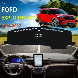 Car Dashboard Cover Dash Mat for Ford Explorer U625 MK6 2020 2021 2022 Pad Sunshade Cushion Sunshield Nonslip Anti-UV Accessorie