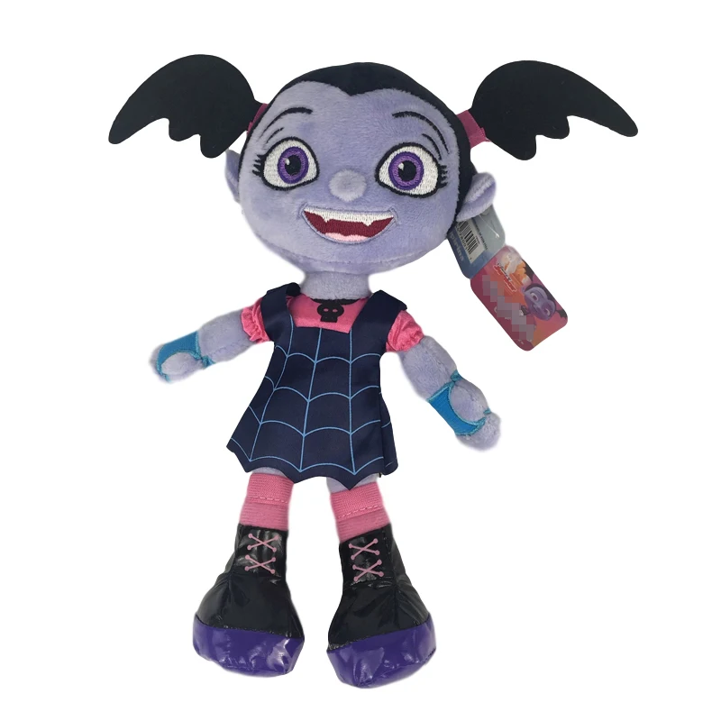 25cm Junior Vampirin Vampire The Vamp Batwoman Girl Plush Toys Doll Soft Stuffed Toys Gifts for Children Kids Girls With Tag