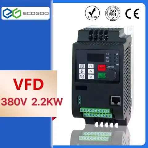 AC 380V 1.5kW/2.2KW/4KW/5.5KW/7.5KW 가변 주파수 드라이브 무료 배송 3 상 속도 컨트롤러 인버터 모터 VFD 인버터