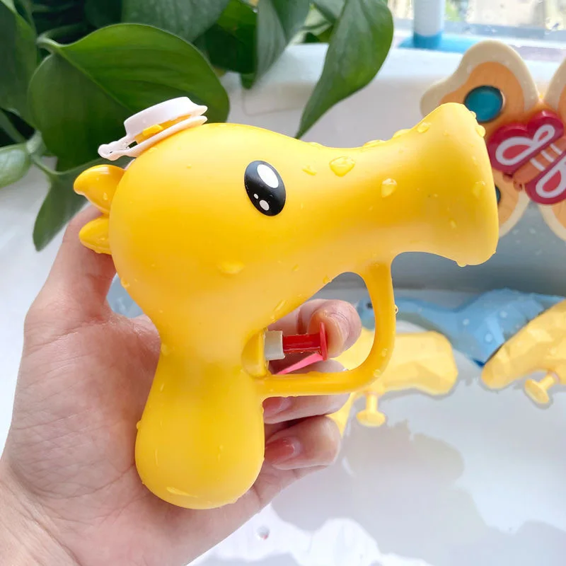 Summer Water Gun Toys Cute Ducks Sprayer Outdoor Sports Cartoon Pea Water Gun Swimming Pool Bath Toys For Children Kids