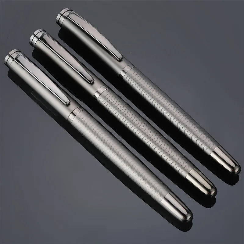 1PC High Quality Luxury Ink Nib Fountain Pen Gift Box Business Writing Signing Calligraphy Pens Office Stationery Supplies 03924 image 2