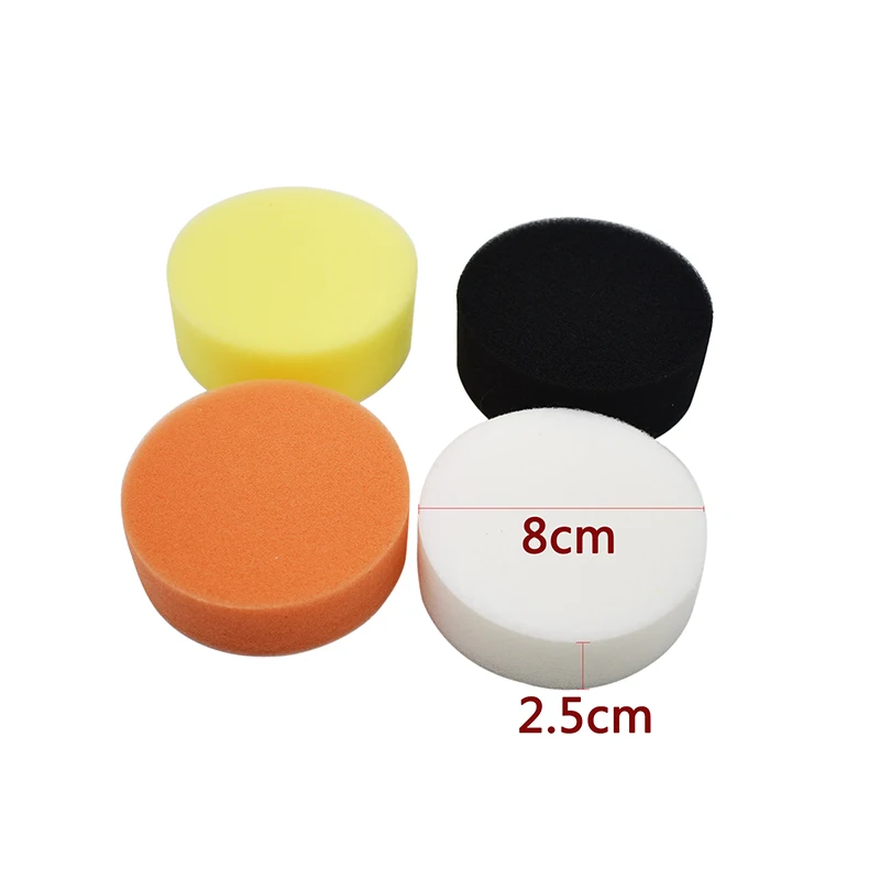 Buffing Pad Polishing Pad Kit For Car Polisher Pads M10 Drill Adapter Thread Abrasive Tools 11Pcs/Set