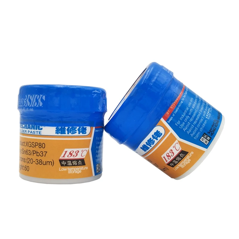 MECHANIC XG-80 XGSP80 soldering Paste Flux Sn63/Pb37 183 degrees For Soldering station iron circuit board SMT