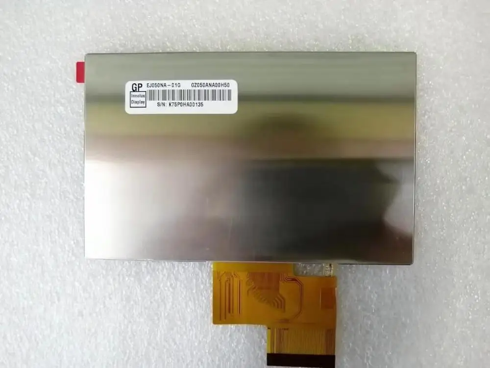 Yqwsyxl Original New 5 inch EJ050NA  EJ050NA-01G LCD Screen Display 800x480  50pin GPS TFT display  Replacement