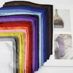 Solid Color Pocket Square Vintage Fashion Party High Quality Men's Handkerchief Polyester Hanky For Business Suit Accessories