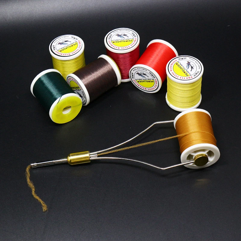 jujufly 150yards/spool 140D nylon fiber universal fly tying thread wet nymph fly thread tying materials in 20 popular colors