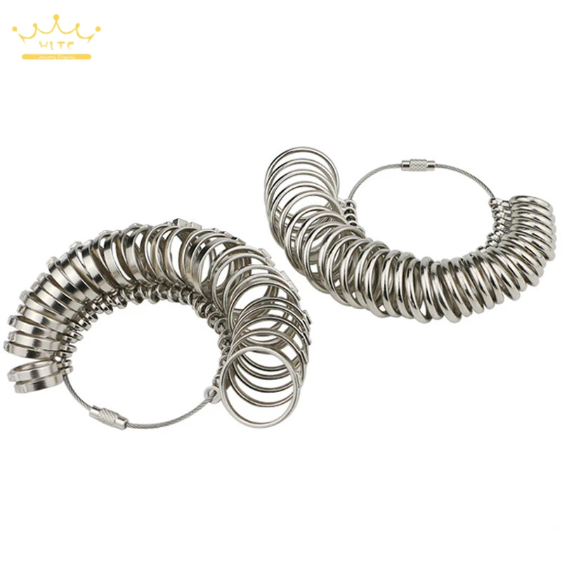 

Jewelry Accessories Ring Sizer 1-33 Measure Tool Metal Ring Measuring Tool Finger Ring Sizer