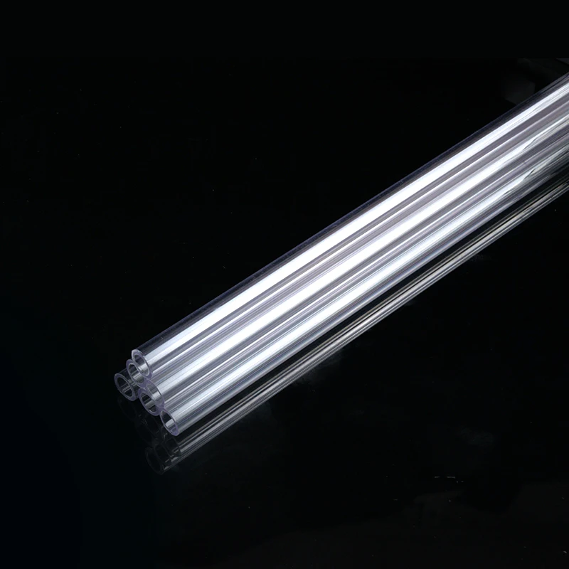 Syscooling water cooling tube Transparent PETG hard tube ID10mm OD14mm 50cm length DIY pc liquid cooling