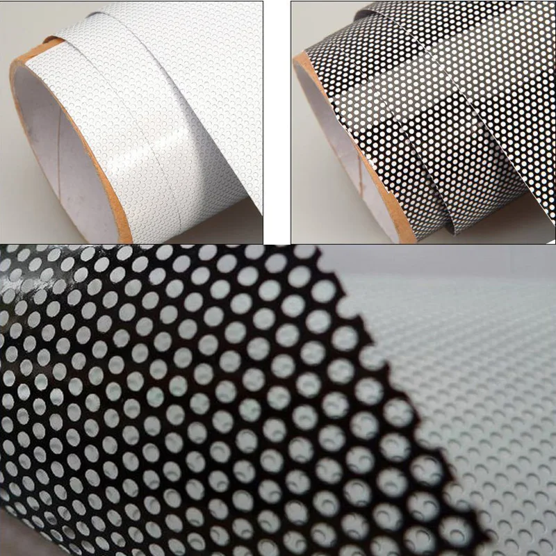 One-Way Perforated Vinyl Privacy Window Film Wrapping Self Adhesive Decal Glass Wrap Roll