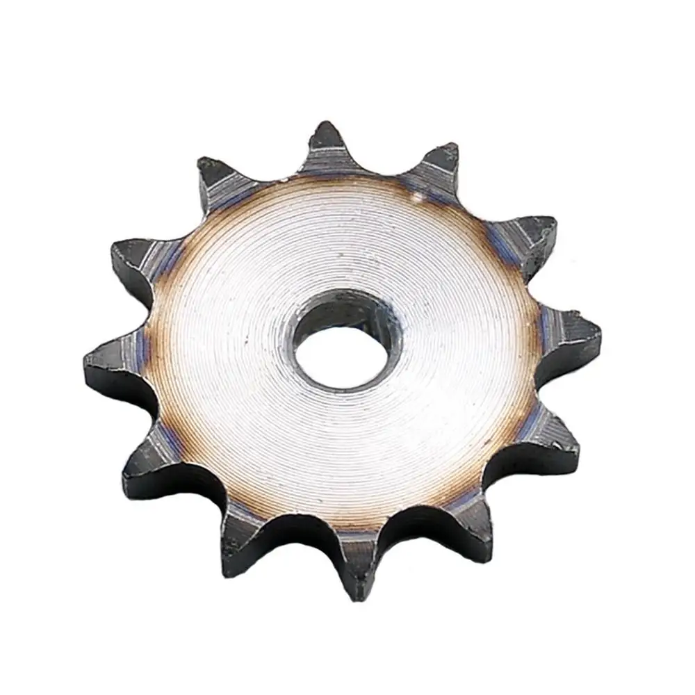 1Pcs Flat Sprocket Wheel 12A 10 Teeth To 25 Teeth A3 Steel Chain Gear Quenching