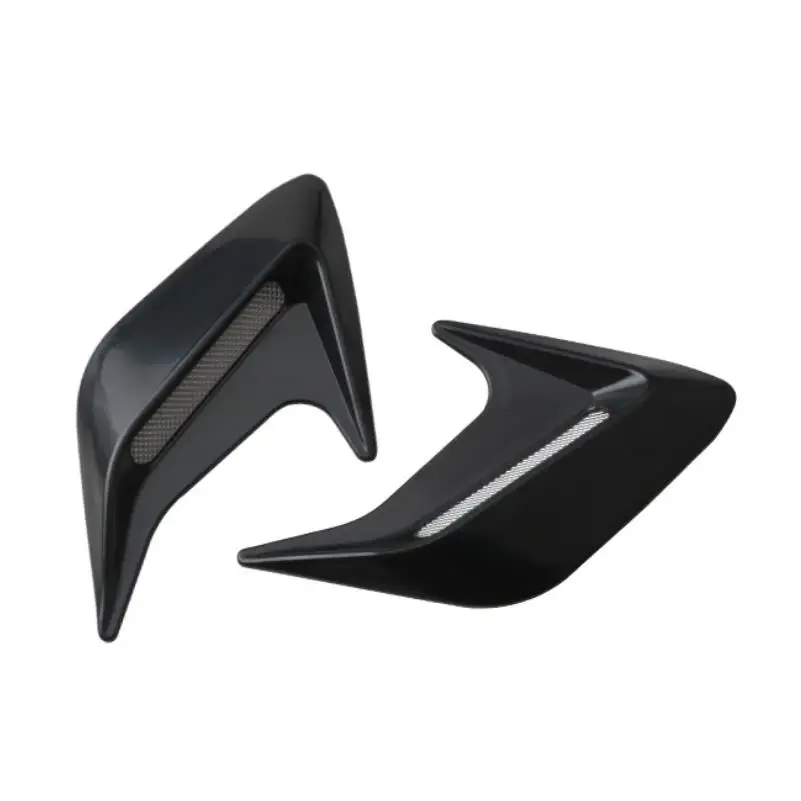 

2pcs Car Side Vent Simulation Shark Gills Sticker Decorative For Peugeot RCZ 206 207 208 301 307 308 406 407 408 508 2008-008