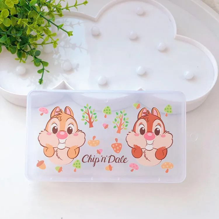 Disney Anime Figure Stitch Cartoon Storage Box Ice Princess Mickey Portable Storage Box Children Birthday Christmas Toy Gifts