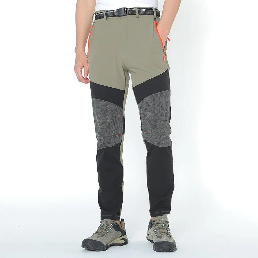 新しい屋外ストレッチパンツ男性女性夏速乾性登山釣りハイキングトレッキング防水ズボンプラス8XL PN54