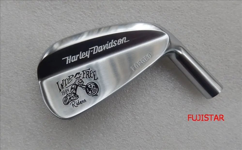 

FUJISTAR GOLF Forged carbon steel golf iron heads #4-#P( 7pcs ) Muscle blade silver colour