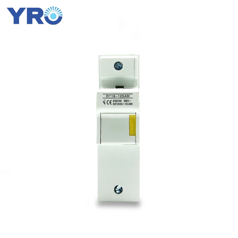 AC 1PC 1P Fuse Base 690V With LED light Matching Fuse 22x58MM R017 only Fuse Base RT18-125AM