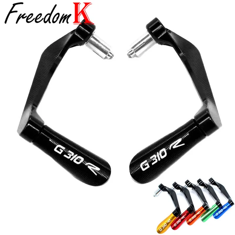 Motorcycle CNC Handlebar Grips Guard Brake Clutch Levers Guard Protector Fit For G310R G310 R G 310R 2017 2018 2019 2020 2021